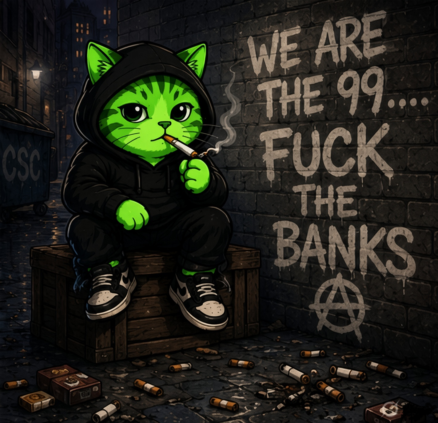 Smook the ChainSmokingCat